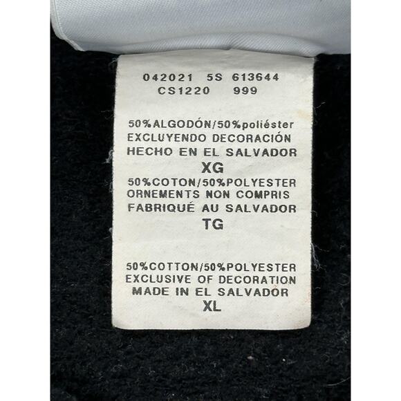 Sacramento State Hornets Sweatshirt Mens XL Black Embroidered Crewneck Fleece - Picture 8 of 11